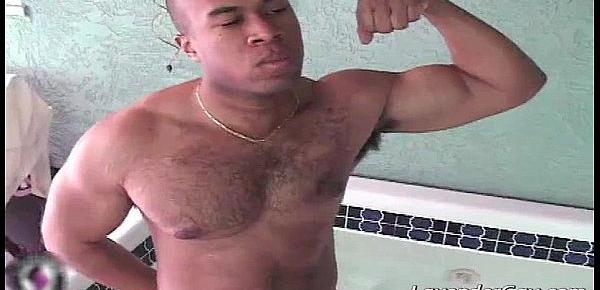  Malik and his big cock in the spa gay porno
